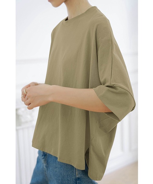 半袖 カジュアルTシャツ Tシャツ レディース トップス 2021夏新作 大きいサイズ tokyoplenza012_tpl190