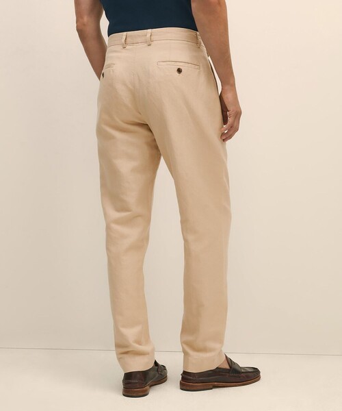 BROOKS BROTHERS（ブルックスブラザーズ）の「リネン／コットン　プリーテッド　ワイドパンツ　PLT（その他パンツ・メンズ・モスグリーン/ベージュ・38inch/37inch/36inch/34inch/32inch/31inch/30inch/35inch/33inch）」の8枚目の写真