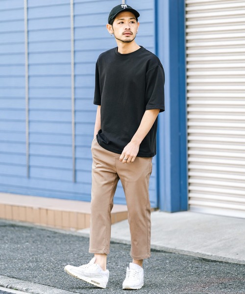 Rocky Monroe（ロッキーモンロー）の「接触冷感 多機能ストレッチクロップドイージーパンツ（その他パンツ・メンズ・チャコール/ブルーグレー/ブラック/ネイビー/ベージュ/インディゴブルー/サックスブルー/グレー/カーキ/オフホワイト・M/XL/L）」の19枚目の写真
