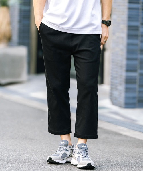 Rocky Monroe（ロッキーモンロー）の「接触冷感 多機能ストレッチクロップドイージーパンツ（その他パンツ・メンズ・チャコール/ブルーグレー/ブラック/ネイビー/ベージュ/インディゴブルー/サックスブルー/グレー/カーキ/オフホワイト・M/XL/L）」の13枚目の写真