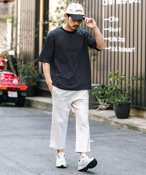 Rocky Monroe（ロッキーモンロー）の「接触冷感 多機能ストレッチクロップドイージーパンツ（その他パンツ・メンズ・チャコール/ブルーグレー/ブラック/ネイビー/ベージュ/インディゴブルー/サックスブルー/グレー/カーキ/オフホワイト・M/XL/L）」の15枚目の写真