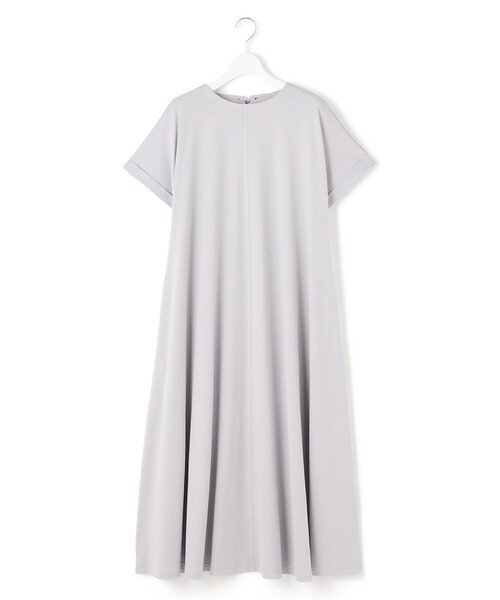 J.PRESS YORK STREET(ジェイプレスヨークストリート)の「【WOMEN】キャップスリーブ ワンピース(ワンピース・レディース・ブラック系/スカイブルー系/ネイビー系/ピーコックグリーン系・F)」の3枚目の写真