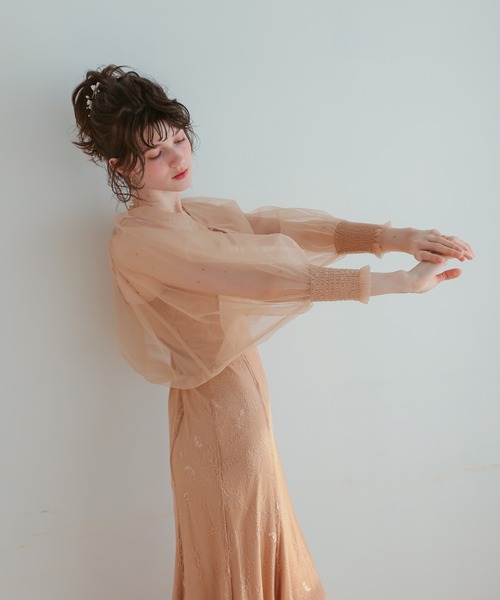 チュールギャザーボレロ（カーディガン/ボレロ）｜Dorry Doll（ドリー