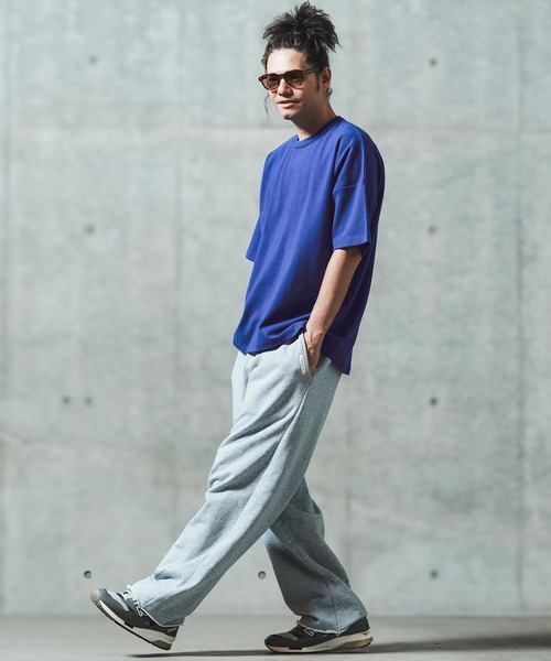 GLIMCLAP（グリムクラップ）の「mt9699- Cordlane fraise fabric boxy silhouette T-shirt Tシャツ（Tシャツ/カットソー・メンズ・ブラック/ブルー/ホワイト/レッド・S/M/L）」の9枚目の写真