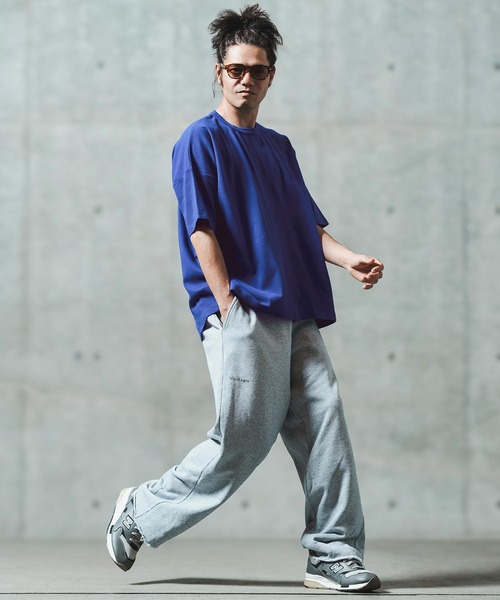 GLIMCLAP（グリムクラップ）の「mt9699- Cordlane fraise fabric boxy silhouette T-shirt Tシャツ（Tシャツ/カットソー・メンズ・ブラック/ブルー/ホワイト/レッド・S/M/L）」の10枚目の写真