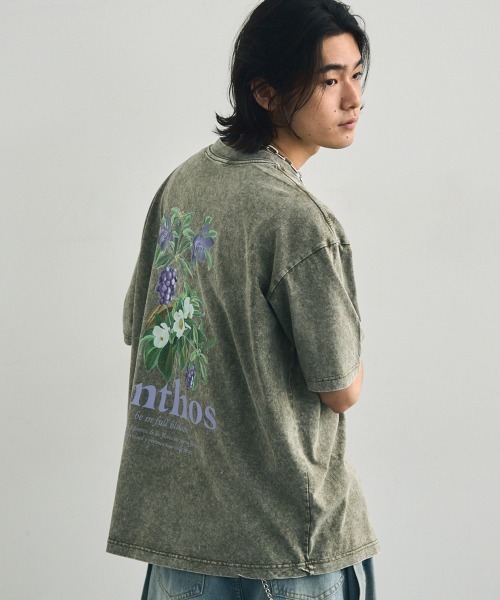 tシャツ PIGMENT DYE DENIM PATCH LONG SLEEVE TEE レディース メンズ PIGMENT DYE DENIM PATCH LONG SLEEVE TEE｜CONVERSE TOKYO