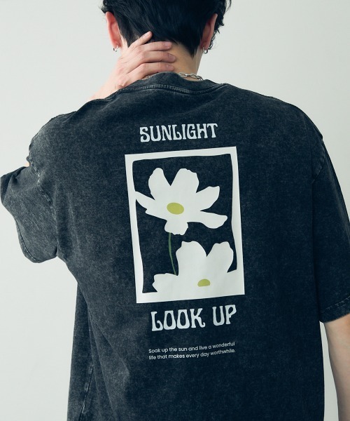 Shoowtime(ショウタイム)の「Oversized pigment dye print T-shirt / オーバーサイズピグメントダイバックプリントTシャツ(Tシャツ/カットソー・メンズ・その他1/その他2/その他3/その他5/その他4/その他6/その他7/その他8/その他9/その他10・SMALL/MEDIUM/LARGE/X-LARGE)」の6枚目の写真