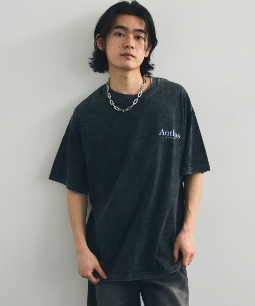 tシャツ pigmaent over dyed midriff Tshirt(ピグメントオーバーダイミドリフ丈Tシャツ) レディース pigmaent over dyed midriff Tshirt | AND ON JIONE STORE
