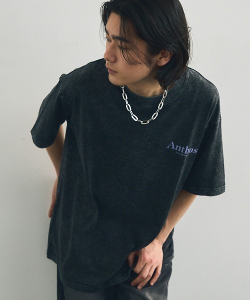 Shoowtime(ショウタイム)の「Oversized pigment dye print T-shirt / オーバーサイズピグメントダイバックプリントTシャツ(Tシャツ/カットソー・メンズ・その他1/その他2/その他3/その他5/その他4/その他6/その他7/その他8/その他9/その他10・SMALL/MEDIUM/LARGE/X-LARGE)」の13枚目の写真