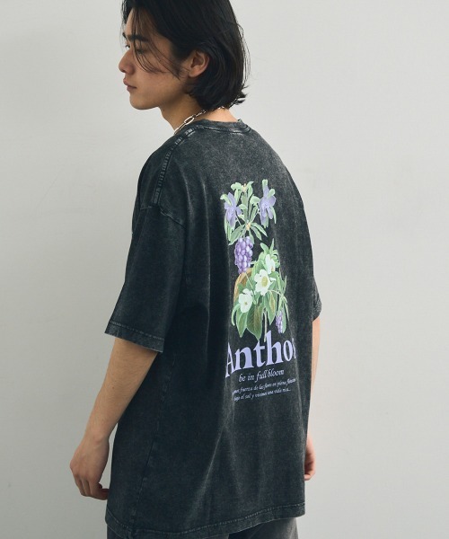 Shoowtime(ショウタイム)の「Oversized pigment dye print T-shirt / オーバーサイズピグメントダイバックプリントTシャツ(Tシャツ/カットソー・メンズ・その他1/その他2/その他3/その他5/その他4/その他6/その他7/その他8/その他9/その他10・SMALL/MEDIUM/LARGE/X-LARGE)」の14枚目の写真
