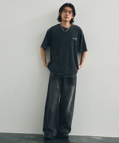 Shoowtime(ショウタイム)の「Oversized pigment dye print T-shirt / オーバーサイズピグメントダイバックプリントTシャツ(Tシャツ/カットソー・メンズ・その他1/その他2/その他3/その他5/その他4/その他6/その他7/その他8/その他9/その他10・SMALL/MEDIUM/LARGE/X-LARGE)」の20枚目の写真