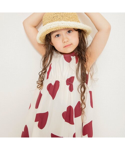 BREEZE（ブリーズ）の「【リンク/ジュニア対応】ソウガラフレアワンピース（ワンピース・キッズ・ブルー/ピンク/ブラック/アイボリー・80/90/100/110/120/130/140）」の11枚目の写真