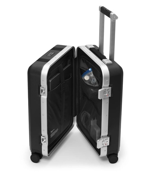 ESTNATION(エストネーション)の「Db / RamverkPro Carry-on 36L(スーツケース/キャリーバッグ・メンズ・ブラック/シルバー・FREE)」の9枚目の写真