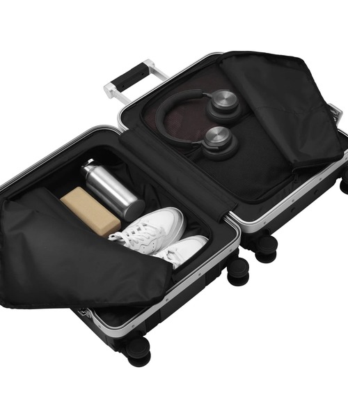 ESTNATION(エストネーション)の「Db / RamverkPro Carry-on 36L(スーツケース/キャリーバッグ・メンズ・ブラック/シルバー・FREE)」の11枚目の写真