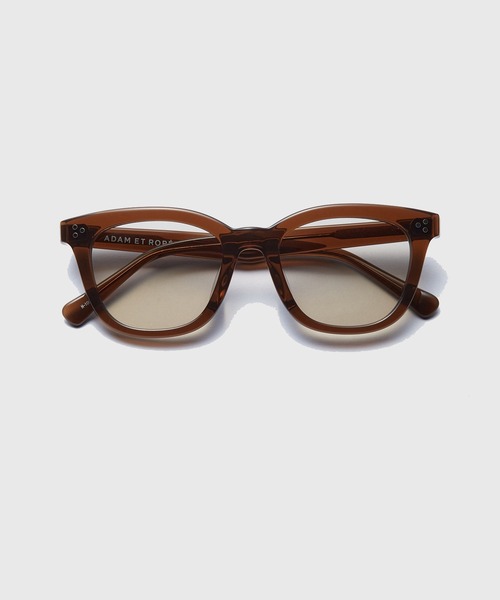 ADAM ET ROPE'（アダムエロペ）の「ウェリントン サングラス / ユニセックス（サングラス・メンズ・ブラック/ブラウン・FREE）」の2枚目の写真