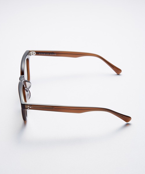 ADAM ET ROPE'（アダムエロペ）の「ウェリントン サングラス / ユニセックス（サングラス・メンズ・ブラック/ブラウン・FREE）」の3枚目の写真