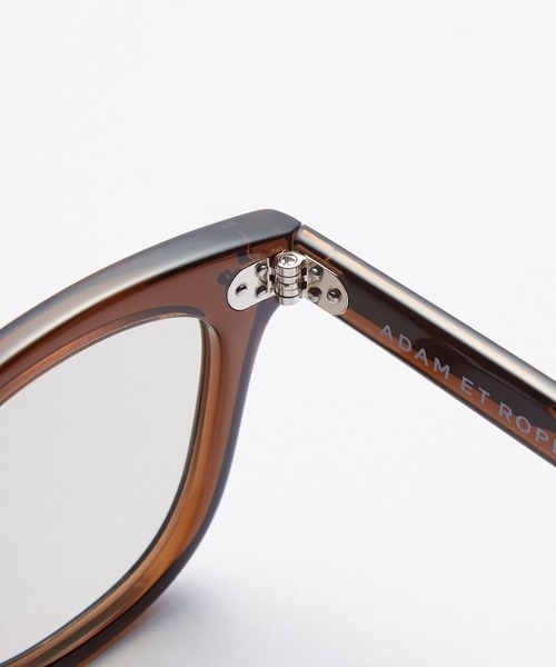 ADAM ET ROPE'（アダムエロペ）の「ウェリントン サングラス / ユニセックス（サングラス・メンズ・ブラック/ブラウン・FREE）」の5枚目の写真