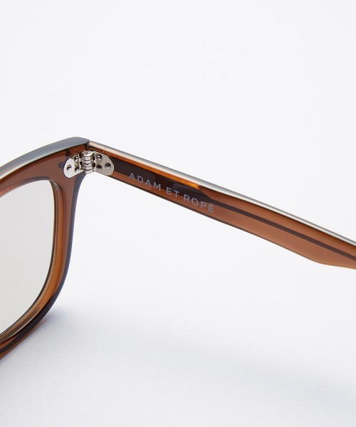 ADAM ET ROPE'（アダムエロペ）の「ウェリントン サングラス / ユニセックス（サングラス・メンズ・ブラック/ブラウン・FREE）」の6枚目の写真