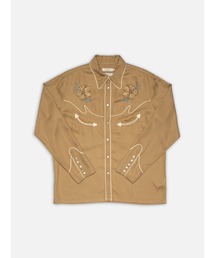 Nudie Jeans | Nudie Jeans/ヌーディージーンズ Gonzo / カウボーイシャツ / Tobacco(シャツ/ブラウス)