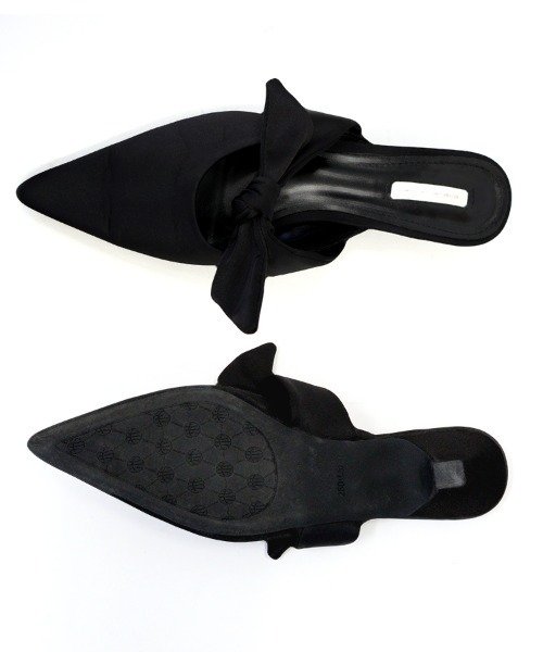 DONOBAN（ドノバン）の「サテンリボンミュール（その他シューズ・レディース・ブラック/シルバー・23cm/24cm/25cm）」の18枚目の写真