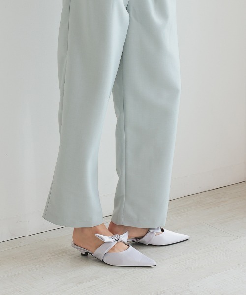 DONOBAN（ドノバン）の「サテンリボンミュール（その他シューズ・レディース・ブラック/シルバー・23cm/24cm/25cm）」の12枚目の写真