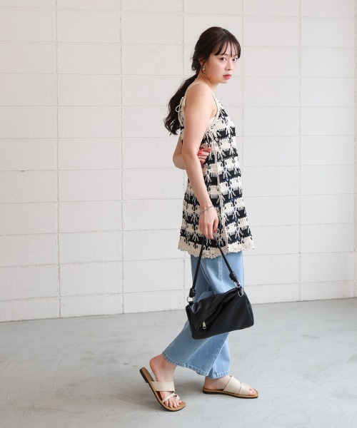 miumiuクロシェ編みワンピ MIU MIU Crochet Dress レディース