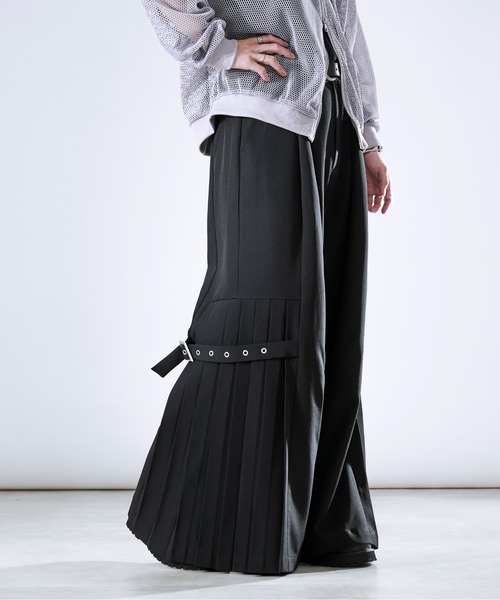 Ellno Loset(エルノロゼット)の「サイドプリーツハトメベルトパンツ/SETUP対応(その他パンツ・メンズ・ブラック/ブルーグレー・X-SMALL/SMALL/MEDIUM/LARGE)」の21枚目の写真