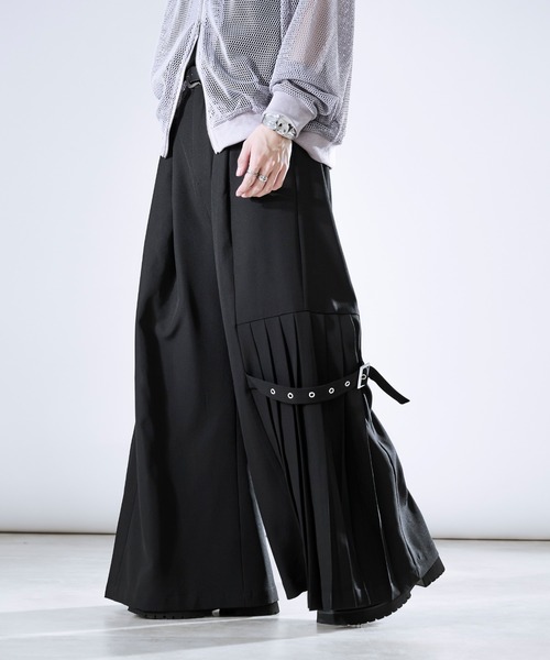 Ellno Loset(エルノロゼット)の「サイドプリーツハトメベルトパンツ/SETUP対応(その他パンツ・メンズ・ブラック/ブルーグレー・X-SMALL/SMALL/MEDIUM/LARGE)」の22枚目の写真