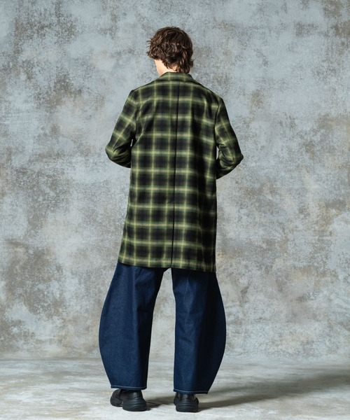 glamb（グラム）の「Alternative Gown Shirt / オルタナティブガウンシャツ（シャツ/ブラウス・メンズ・レッド/グリーン・S/M/L）」の12枚目の写真