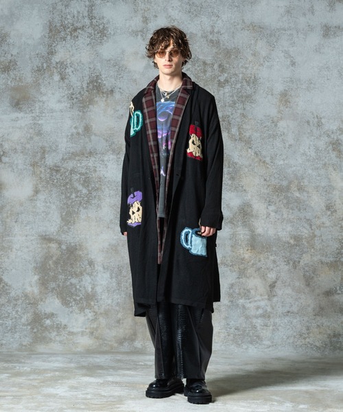 glamb（グラム）の「Alternative Gown Shirt / オルタナティブガウンシャツ（シャツ/ブラウス・メンズ・レッド/グリーン・S/M/L）」の15枚目の写真