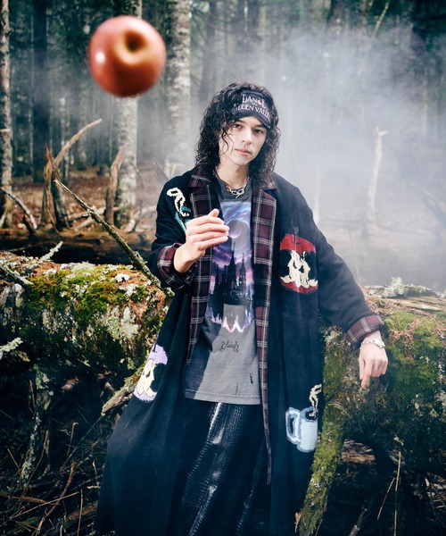 glamb（グラム）の「Alternative Gown Shirt / オルタナティブガウンシャツ（シャツ/ブラウス・メンズ・レッド/グリーン・S/M/L）」の20枚目の写真