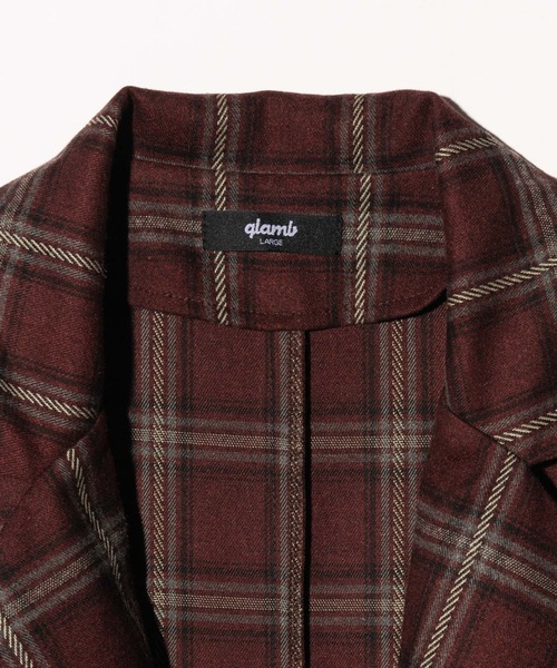 glamb（グラム）の「Alternative Gown Shirt / オルタナティブガウンシャツ（シャツ/ブラウス・メンズ・レッド/グリーン・S/M/L）」の22枚目の写真