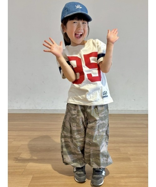 GAP（ギャップ）の「ポプリン バギージョガーパンツ (キッズ)（その他パンツ・キッズ・カモフラージュ・120cm/130cm/140cm/150cm/110cm/160cm）」の8枚目の写真
