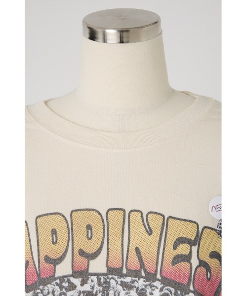 SHEL'TTER ORIGINAL(シェルターオリジナル)の「【NEWTONE】THREEDAYS Tシャツ(Tシャツ/カットソー・レディース・オフホワイト/ピンク/ライトブラック・FREE)」の12枚目の写真