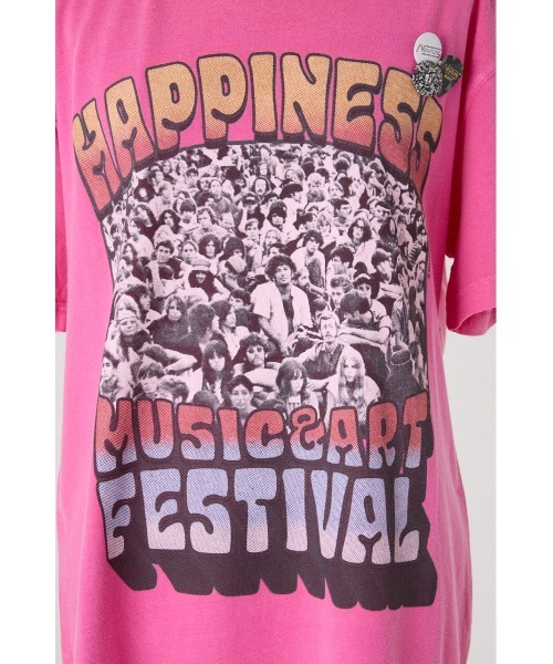 SHEL'TTER ORIGINAL(シェルターオリジナル)の「【NEWTONE】THREEDAYS Tシャツ(Tシャツ/カットソー・レディース・オフホワイト/ピンク/ライトブラック・FREE)」の18枚目の写真