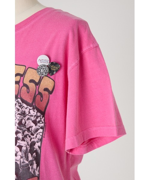 SHEL'TTER ORIGINAL(シェルターオリジナル)の「【NEWTONE】THREEDAYS Tシャツ(Tシャツ/カットソー・レディース・オフホワイト/ピンク/ライトブラック・FREE)」の21枚目の写真