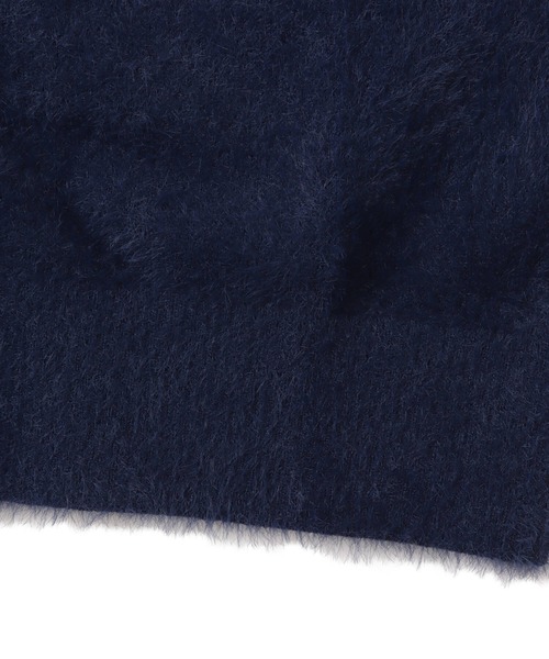 adidas（アディダス）の「adidas FLUFFY KNITTED CARDIGAN / アディダス フラフィー ニット カーディガン（カーディガン/ボレロ・レディース・インディゴブルー・S/M/L）」の6枚目の写真