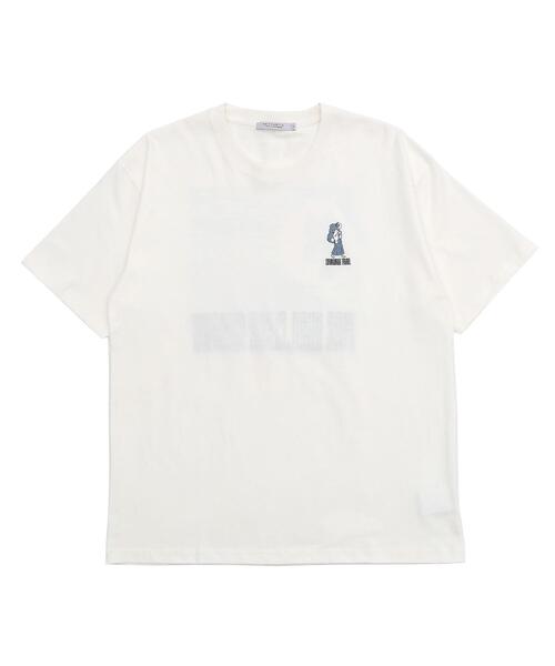 WEGO(ウィゴー)の「WEGO/侍クライマーT(Tシャツ/カットソー・メンズ・ホワイト/ブラック・LARGE)」の3枚目の写真