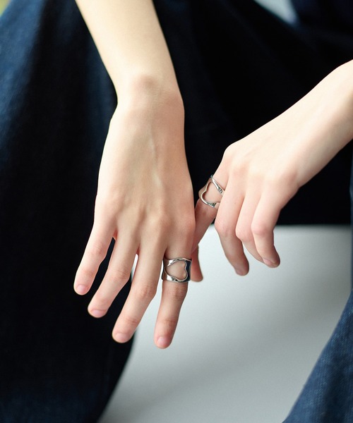 指輪・リング ME Heart Ring 楽天市場】□ANNIKA INEZ アニカイネズ Heart Ring ハート