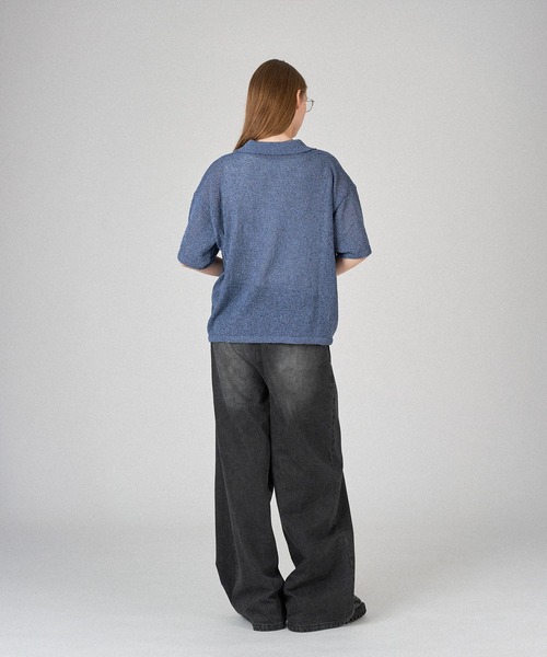 ONCILY（オンシェリー）の「SUMMER SKIPPER POLO SHIRT / サマースキッパーポロシャツ（ポロシャツ・メンズ・ブラック/ピンク/ブルー/グリーン・SMALL/MEDIUM/LARGE）」の17枚目の写真