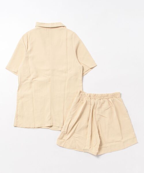 urge:(アージコロン )の「【URGE:】テーラードジャケット 半袖 ショート丈パンツ セットアップ2点セット(セットアップ・レディース・グリーン/ピンク/アイボリー/ブラック・SMALL/MEDIUM/LARGE/X-LARGE)」の15枚目の写真