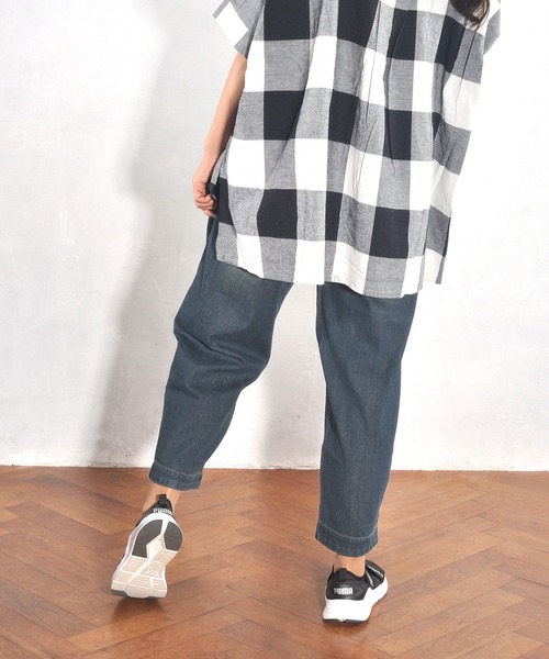 Colork(カラック) パッチワークデニムパンツ（デニムパンツ