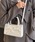 Chicki`bNj́uFake Leather Ribbon Mini Bag / tFCNU[{~jobOiV_[obOjvbzCg