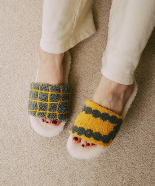 BIRTHDAY BAR（バースデイバー）の「【SAHIR サヒール】Taft roomshoes ルームシューズ（ルームシューズ/スリッパ・レディース・グレー/ピンク・0）」の3枚目の写真