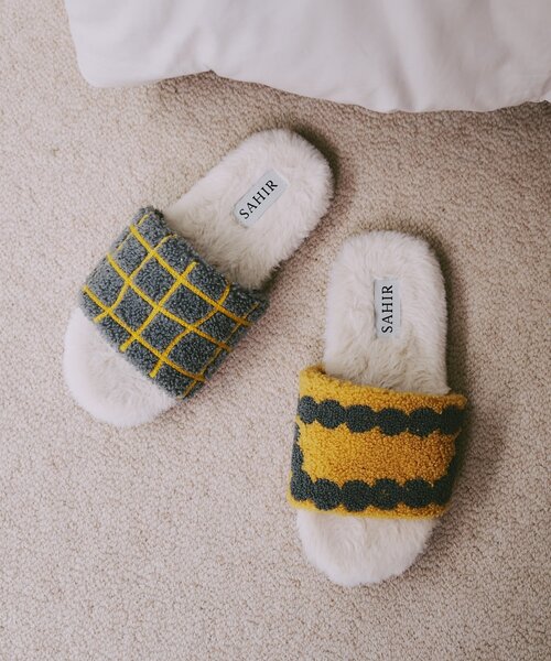 BIRTHDAY BAR（バースデイバー）の「【SAHIR サヒール】Taft roomshoes ルームシューズ（ルームシューズ/スリッパ・レディース・グレー/ピンク・0）」の4枚目の写真