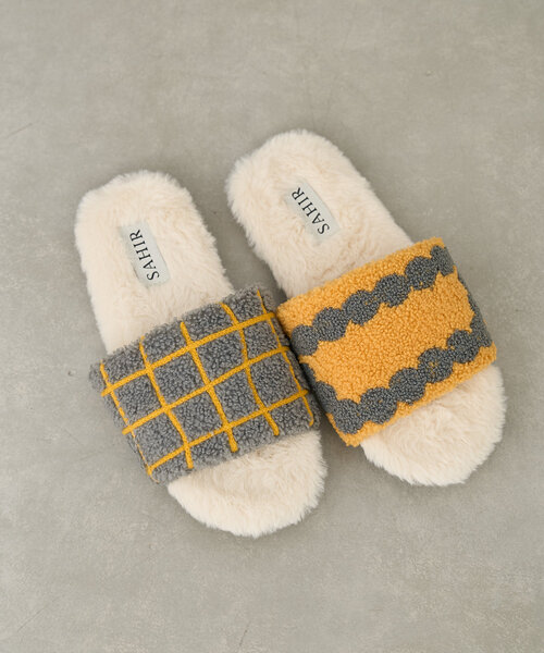 BIRTHDAY BAR（バースデイバー）の「【SAHIR サヒール】Taft roomshoes ルームシューズ（ルームシューズ/スリッパ・レディース・グレー/ピンク・0）」の10枚目の写真