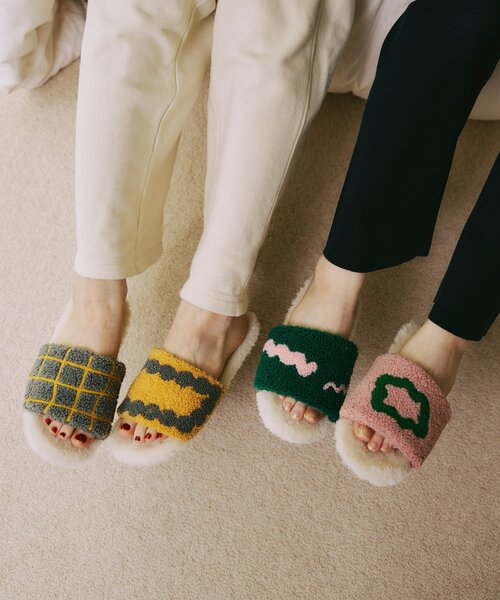 BIRTHDAY BAR（バースデイバー）の「【SAHIR サヒール】Taft roomshoes ルームシューズ（ルームシューズ/スリッパ・レディース・グレー/ピンク・0）」の12枚目の写真