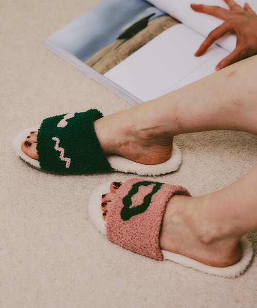 BIRTHDAY BAR（バースデイバー）の「【SAHIR サヒール】Taft roomshoes ルームシューズ（ルームシューズ/スリッパ・レディース・グレー/ピンク・0）」の13枚目の写真