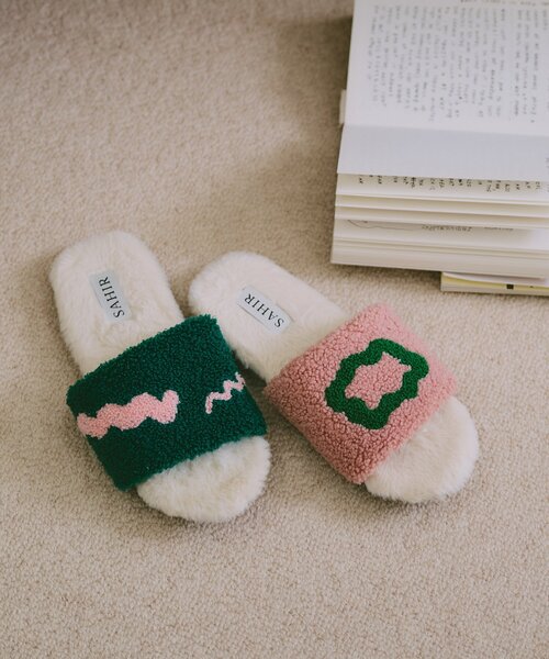 BIRTHDAY BAR（バースデイバー）の「【SAHIR サヒール】Taft roomshoes ルームシューズ（ルームシューズ/スリッパ・レディース・グレー/ピンク・0）」の16枚目の写真