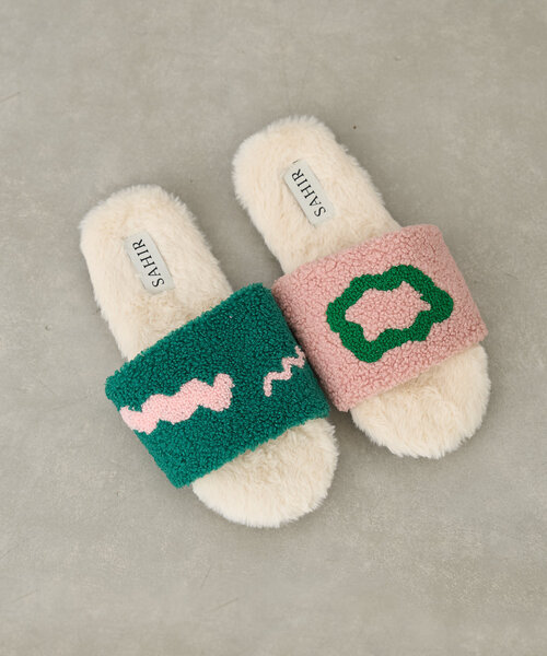 BIRTHDAY BAR（バースデイバー）の「【SAHIR サヒール】Taft roomshoes ルームシューズ（ルームシューズ/スリッパ・レディース・グレー/ピンク・0）」の18枚目の写真